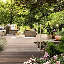 Carica l&#39;immagine nel visualizzatore di Gallery, Relaxdays Set da 10 Candele per Giardino, Fiaccola ad Olio in bambù, con...
