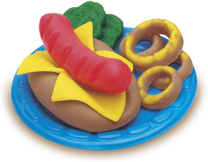 Hasbro Play-Doh-B5521EU6 Play-Doh Kitchen Creations Il Burger Set, Colore, 0816B5521EU6