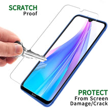 Carica l&#39;immagine nel visualizzatore di Gallery, QHOHQ Vetro Temperato per Xiaomi Redmi Note 8T, 3 Pezzi