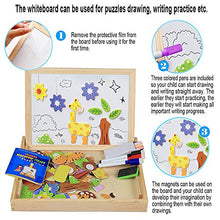 Carica l&#39;immagine nel visualizzatore di Gallery, Puzzle Magnetico Blocchi Costruzioni Magnetiche InnooBaby di legno...