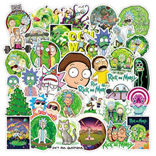 Carica l'immagine nel visualizzatore di Gallery, Pack di adesivi (100 pezzi) Rick and Morty Adesivi per bottiglie d'acqua...