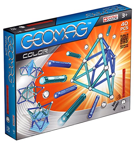 Geomag- Color Gioco di Costruzioni Magnetico, Multicolore, 252 Multicolore