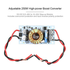 KKmoon Convertitore di Boost Ad Alta Potenza Regolabile da 250 W DC-DC... - Ilgrandebazar