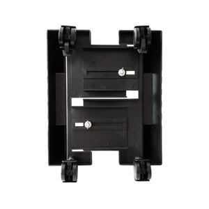 Ewent EW1290 Portacase, Supporto per PC case con rotelle Bloccabili, Nero - Ilgrandebazar