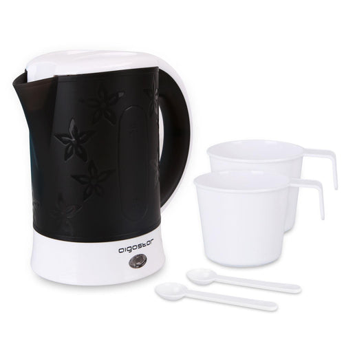 Aigostar Cooltravel 30JQL - Bollitore elettrico da viaggio, Cooltravel, Nero - Ilgrandebazar