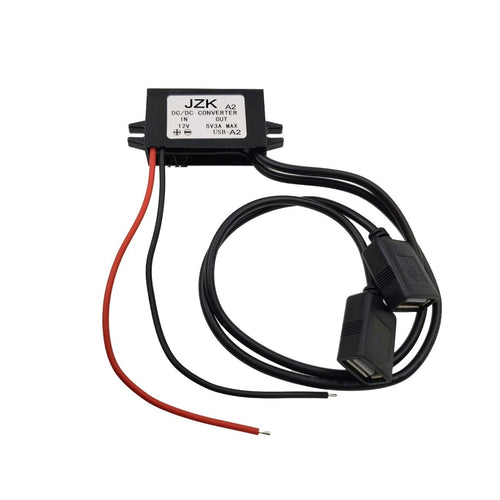 JZK Auto convertitore trasformatore di Potenza DC 12V a 5V / 3A convertitore... - Ilgrandebazar