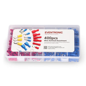 Eventronic 400 Pcs Connettori Elettrici, Spade Wire Connettore 400 pezzi - Ilgrandebazar