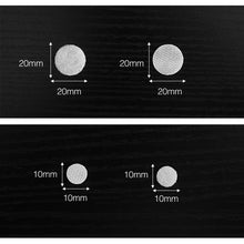 Carica l&#39;immagine nel visualizzatore di Gallery, HAUSPROFI 1008 Pezzi 10mm con Velcro Autoadesivo, 504 10 mm, 10 Mm Bianco - Ilgrandebazar