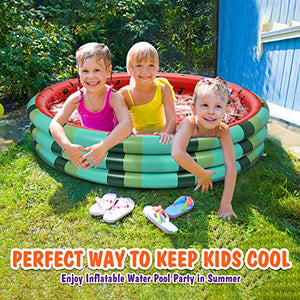 lenbest Piscina Gonfiabile Bambini, Anguria Piscinette Giocattoli Estivi da...