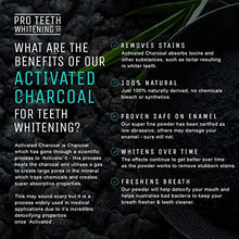 Carica l&#39;immagine nel visualizzatore di Gallery, Carbone Attivo Sbiancante per Denti 100% Naturale - Sbiancamento Dei -...