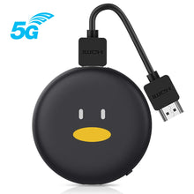 Carica l&#39;immagine nel visualizzatore di Gallery, Chromecast, WiFi Display Dongle 4K 1080P HDMI 5G/2.4G Mini nero - Ilgrandebazar