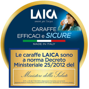 Laica F12M Bi-Flux Cartucce filtranti per il Trattamento dell'Acqua, Confezione da 12 Cartucce