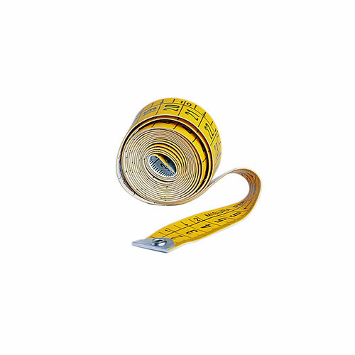 Metrica 22091 - Metro per sarto, 1,5 m Giallo - Ilgrandebazar