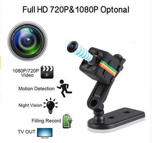 COOLGIRL Videocamera Spia Nascosta Mini Spy Cam 1080 HD 23*23*23(mm), Nero Ⅱ - Ilgrandebazar