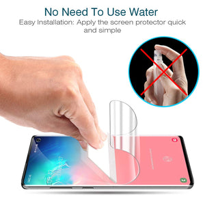 LK [3 Pezzi] Pellicola Protettiva per Samsung Galaxy S10, Transparent - Ilgrandebazar