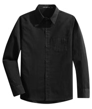 Carica l&#39;immagine nel visualizzatore di Gallery, Spring&amp;Gege Camicia da ragazzo a maniche lunghe, uniforme formale, in twill... - Ilgrandebazar