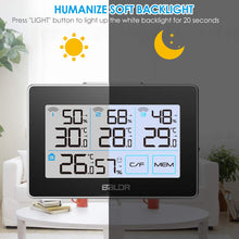 Carica l&#39;immagine nel visualizzatore di Gallery, FOCHEA Stazione Meteorologica con 3 Sensore Esterno, Meteo Wireless... - Ilgrandebazar