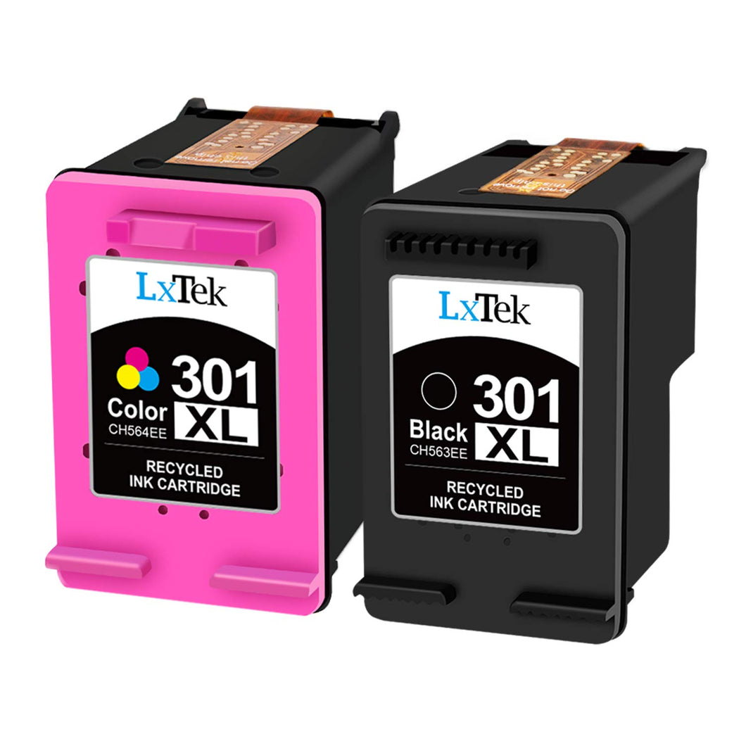 LxTek Remanufactured 301XL Sostituzione 1 Nero 1 Tricromia, 1 Black/ 1 Colour - Ilgrandebazar