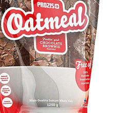 Carica l&#39;immagine nel visualizzatore di Gallery, Prozis Oatmeal Avena Integrale, 1250 g, Brownie al Cioccolato - Ilgrandebazar