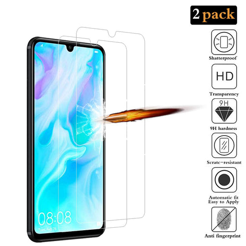 ANKENGS Huawei P30 Lite Vetro Temperato [2 Pezzi] p30 P30L - Ilgrandebazar