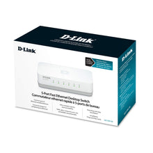 Carica l&#39;immagine nel visualizzatore di Gallery, D-Link GO-SW-5E Switch Desktop, 5 Porte RJ45 Fast Ethernet 5 Porte, Bianco - Ilgrandebazar