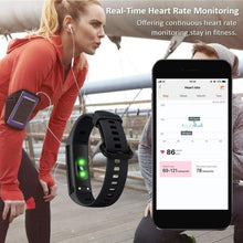Carica l'immagine nel visualizzatore di Gallery, HONOR Band 5 Activity Tracker, Uomo Donna Smartwatch Orologio Fitness Cardiofrequenzimetro da Polso Impermeabile Smart Watch 0.95 Pollice Schermo a Colori,Nero