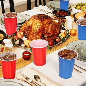 MOZOOSON Festa Tazza Bicchieri 16oz (473ml), Coppe riutilizzabili, Beer Rosso - Ilgrandebazar