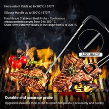 Carica l&#39;immagine nel visualizzatore di Gallery, INKBIRD IBT-2X Bluetooth Termometro Digitale Barbecue Termometro e Timer, Termometro Cucina con Sonda di Temperatura per Carne Grigliate BBQ Fumatore Forno di Cottura 2 Sensori