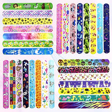 Carica l'immagine nel visualizzatore di Gallery, Acuiwer Braccialetti Slap 30 Pezzi Slap Bracelets Schiaffo Colorato Bracciali Gadget Compleanno Bambini Festa Bomboniere Regalo Ragazze Ragazzi