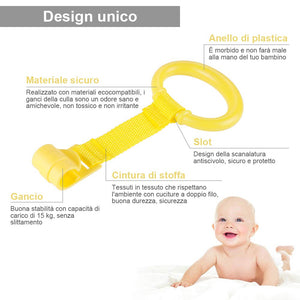 Rovtop 10 Pezzi Anelli Box Bambini, per Culla 9 CM di Diametro, Verde - Ilgrandebazar