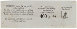 Céréal Crusca D'Avena, avena istantanea, mix avena colazione o per pancake, ricca in fibre formato richiudibile - 400 g