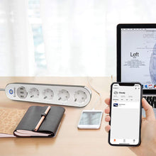 Carica l&#39;immagine nel visualizzatore di Gallery, Ciabatta Intelligente Multipresa WIFI, Smart con 4 Prese AC 3 Porte... - Ilgrandebazar