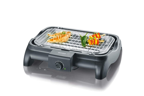Severin PG 1511 Barbecue-Grill elettrico, 2300W, Nero - Ilgrandebazar