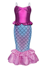 Carica l&#39;immagine nel visualizzatore di Gallery, AmzBarley Il Costume della Sirenetta Ariel Vestito vestirsi Ragazze Bambine... - Ilgrandebazar