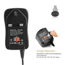 Carica l&#39;immagine nel visualizzatore di Gallery, gutreise 30 W 100 - 240 V a 4,5 V, 3 5 9 7.5 6 12 V UE Plug... - Ilgrandebazar