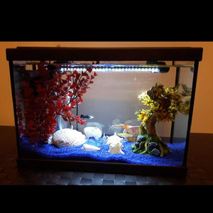 NICREW Luce Bianca LED Sommergibile per Acquari, 6.5W 58cm 58 cm,