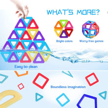 Carica l'immagine nel visualizzatore di Gallery, infinitoo Blocchi Costruzioni Magnetiche 146 Pezzi Puzzle Costruzioni Magnetiche Kit di Blocchi Magnetici per Sviluppare l'Intelligenza e la Memoria di Bambini