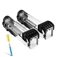 Carica l&#39;immagine nel visualizzatore di Gallery, Awroutdoor 2 Pezzi 2 Pièces Due clip per mouse riutilizzabili, 2PCS* nero - Ilgrandebazar