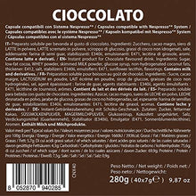 Carica l&#39;immagine nel visualizzatore di Gallery, Note D&#39;Espresso Cioccolato Preparato Solubile in Capsule per Bevanda al...