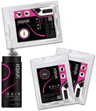 Carica l'immagine nel visualizzatore di Gallery, Sevich Hair Fibers – Ricambi per capelli ricreativi, fibre naturali di cheratina per capelli sottili, 100 g 100 g Nero
