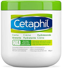 Carica l'immagine nel visualizzatore di Gallery, Cetaphil, Crema Idratante Viso e Corpo, Idratazione intensa per 24 ore, Ideale per Pelle Secca, Molto Secca, Sensibile e Danneggiata, Senza Profumo, Formato 450 g 450 g (Confezione da 1) Crema Idratante