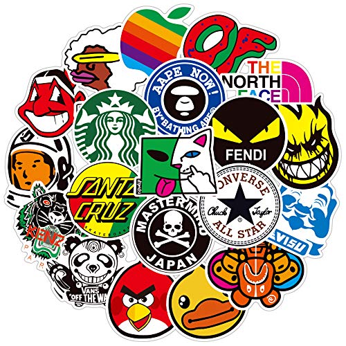 WeeDee Stickers Pack Adesivi Vinili Adesivo Sticker Bomb per PC E-100Pcs
