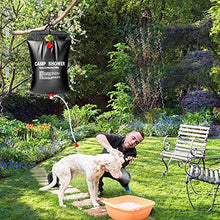 Carica l'immagine nel visualizzatore di Gallery, FANDE Borsa per Doccia Solare, 20L Portatile, Solare...