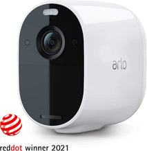 Carica l'immagine nel visualizzatore di Gallery, Arlo Essential Spotlight, Telecamera di videosorveglianza WiFi senza fili, con faro e allarme, Visione Notturna a Colori, 1080p, Audio, non richiede Base, 90 giorni di Arlo Secure inclusi, Bianco