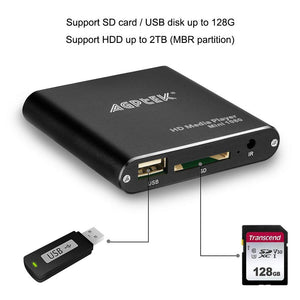AGPTEK MKV media player 1080P HD Digital Media Player - MKV/RM - NC-HA0053B - Ilgrandebazar