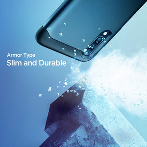 Spigen Cover Samsung A70 Slim Armor Progettato per Galaxy Metal Slate - Ilgrandebazar