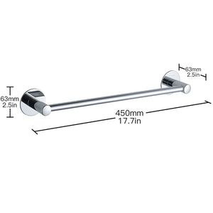 Wangel Portasciugamani Da Parete 40cm, Colla 40 cm, Poliertes Finish - 40cm - Ilgrandebazar