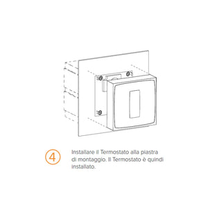 Netatmo NTA-SCA , Adattatore Scatola Incasso 3 posti per il Termostato...