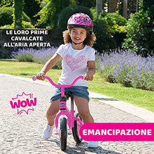 Carica l&#39;immagine nel visualizzatore di Gallery, Chicco Pink Arrow Bicicletta Senza Pedali, Bici Senza Pedali Balance Bike per l&#39;Equilibrio, con Manubrio e Sellino Regolabili, Max 25 Kg, Rosa, Giochi Bambini 2-5 Anni