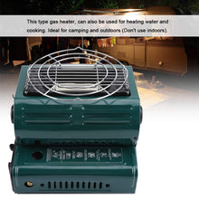 Carica l&#39;immagine nel visualizzatore di Gallery, TOPINCN Riscaldatore a Gas Esterni Portatile Doppio Green Dual Use - Ilgrandebazar
